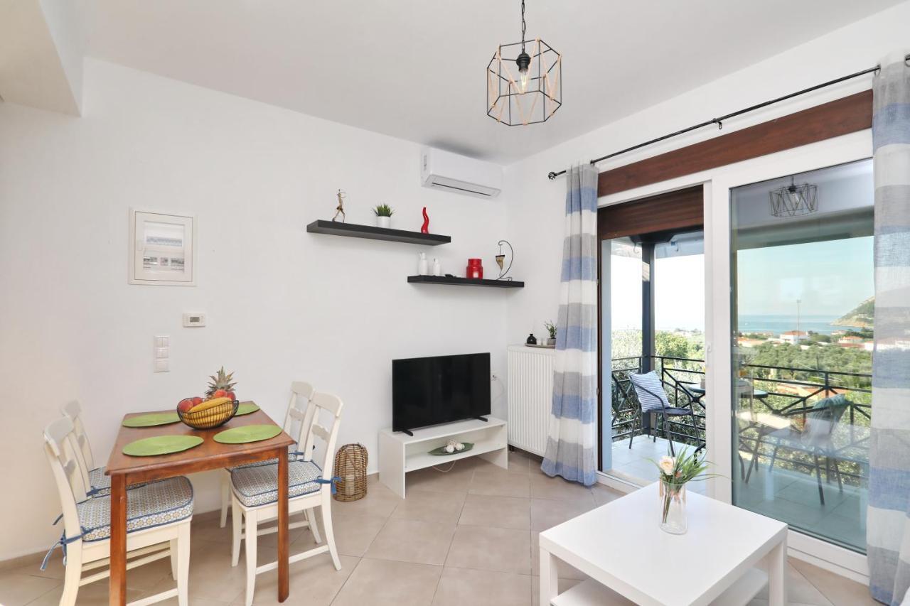 Esperides Apartments Aigli Skopelos Dış mekan fotoğraf