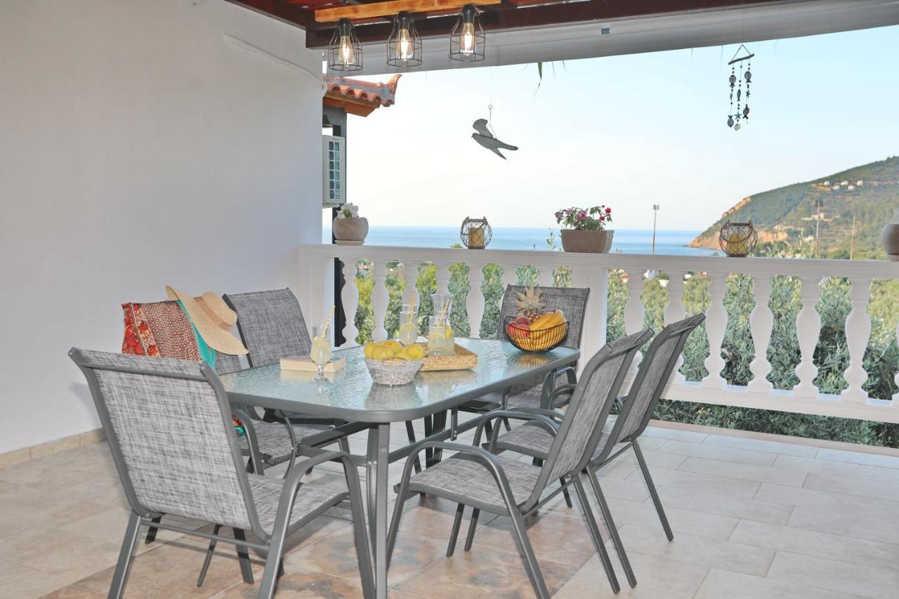 Esperides Apartments Aigli Skopelos Dış mekan fotoğraf